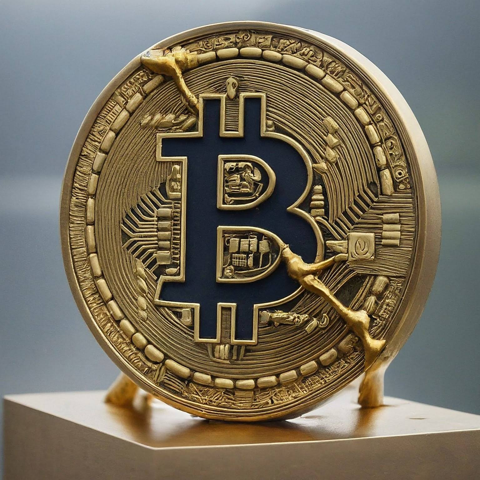Estátua de Satoshi Nakamoto recuperada: ato de vandalismo ou incidente misterioso?